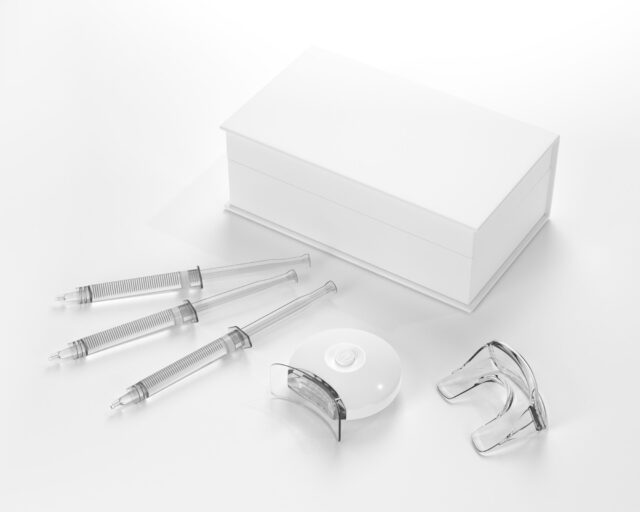 A prescription teeth whitening kit from Summit Family and Cosmetic Dentistry in Spokane, WA.