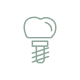 dental implant icon